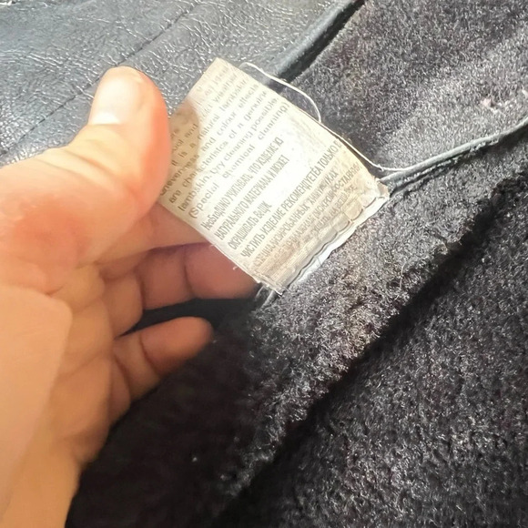 Reisler Shearling Lambskin Penny Lane Coat with Hood - Picture 10 of 10